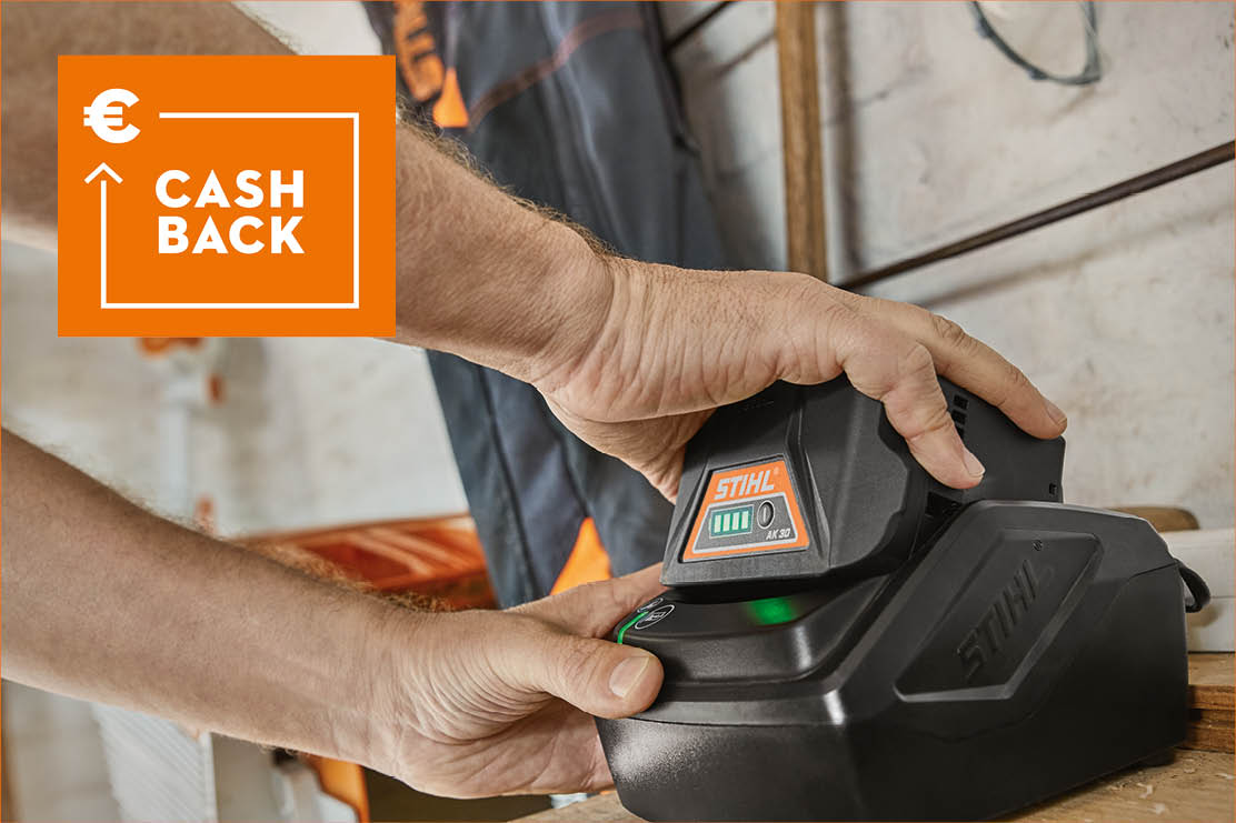 Cashback Aktion STIHL_AK System